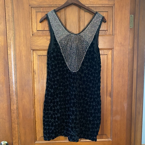 Free People Danced To Pieces Beaded Mini Dress 4 - Picture 6 of 14